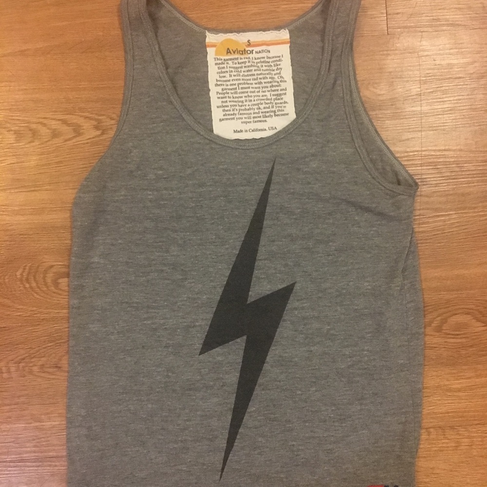 Men’s Aviator Nation Bolt Tank - like new
